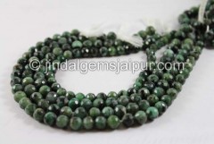 Deep Emerald Far Faceted Round